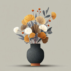 flowers in vase