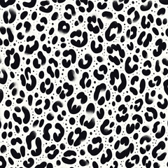 White leopard fur pattern texture vector with camouflage background ideal for home decor, fashion clothing, and wallpaper projects.