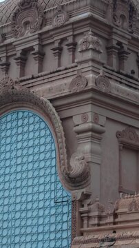 Chhatarpur Temple Gate &ndash; Ornate Hindu Architectural Entrance