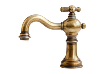 Elegant brass faucet showcases vintage design perfect for classic home decor and stylish bathroom renovations with intricate details and timeless beauty