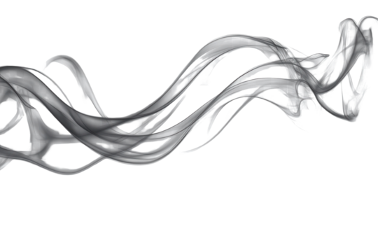 Ethereal smoke trail overlay effect creates a mystical atmosphere for creative projects and digital designs in various settings and applications