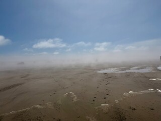 beach and sea