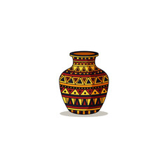 Pottery icon flat vector design.