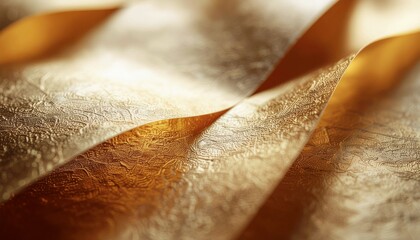Golden Abstract Paper Texture