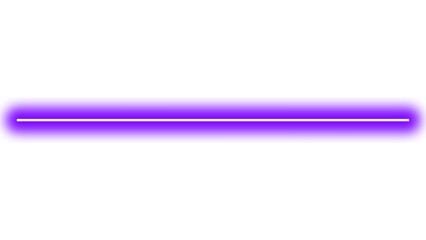 Obraz premium Purple neon light line with glow effect