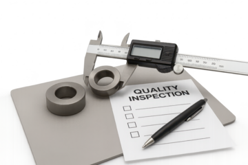 Quality inspection tools isolated on transparent background, precision work