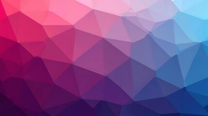 Obraz premium Geometric Polygonal Abstract Background Vibrant Color Gradient Shades