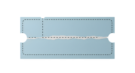 Blue torn paper shows ragged texture. Uses: design template, poster, coupon, voucher.