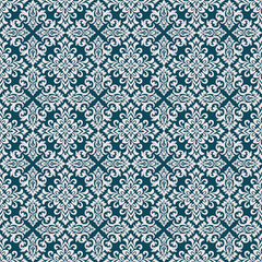 Classic damask pattern design and intricate beauty.