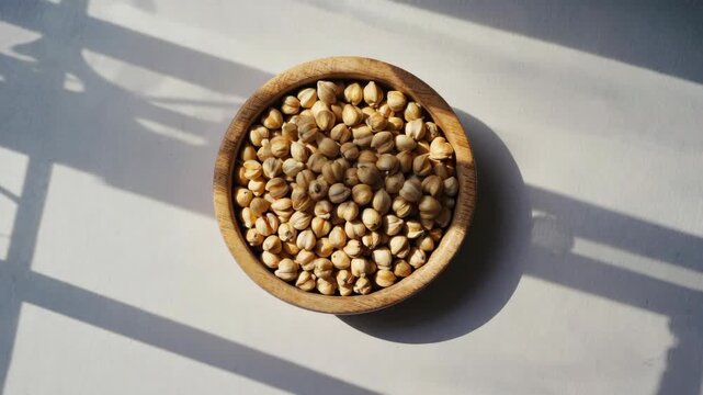Natural food, grain in bowl, agricultural, organic, kitchenware