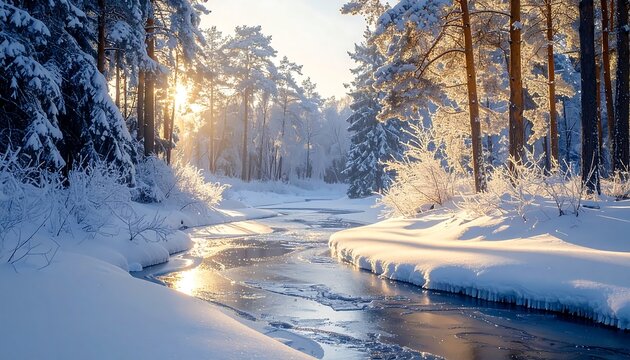 Winter wonderland landscape (3)