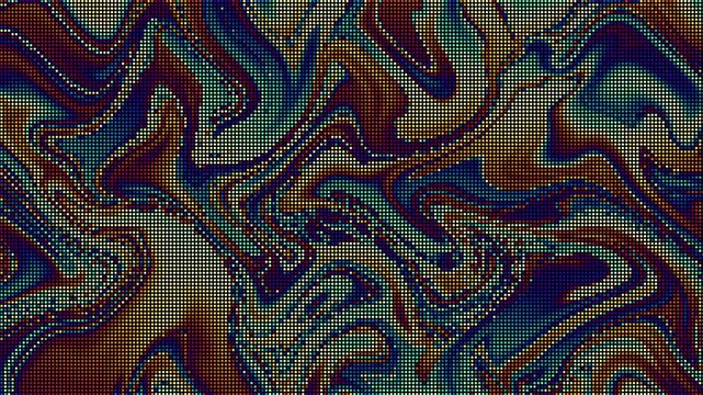 Abstract background random digital regular dot metaphor digital data transfer for cyber technology and futuristic concept video overlay loop background