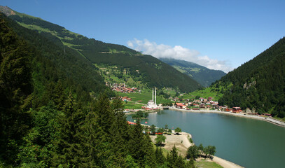 Uzungol, located in Trabzon, Turkey, is one of the most visited places in the country. © sinandogan