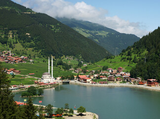 Uzungol, located in Trabzon, Turkey, is one of the most visited places in the country. © sinandogan