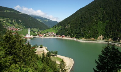 Uzungol, located in Trabzon, Turkey, is one of the most visited places in the country. © sinandogan