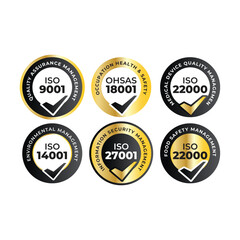 ISO ICON LABEL SERTIFICATED