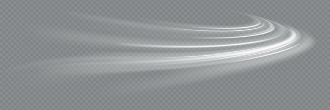 Stream of fresh wind png. Imitation of the exit of cold air from the air conditioner. Cold winter wind texture. Holiday vector blizzard. Christmas effect of a cold blizzard. Vector PNG.