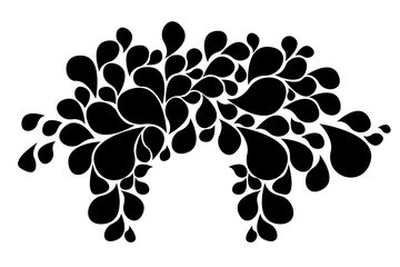 Abstract Dark Black Background Minimalist Modern Design