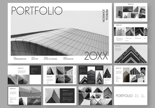 Architecture Portfolio Presentation Layout