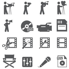 
Line style icons of animation: animated loading circle, character with movement lines, zooming lens, animated sparkle, stretching object, animated shadow, bouncing spring, floating cloud.