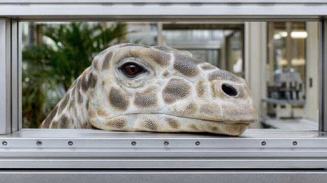 endangered species reproduction, veterinary care for endangered species now includes an android equipped with advanced reproductive technology for conservation purposes