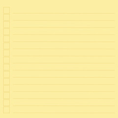 Graph paper. Printable To do list with check boxes, checklist, grid paper with color horizontal lines. Geometric pattern for school, textures, notebook, diary.