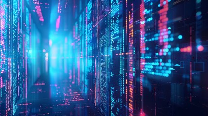 3d holographic financial data visualization for strategic marketing and accounting analysis