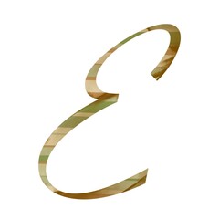 Expressive abstract letter E with artistic paint stroke layers and soft fluidity, crafted for stylish branding, editorial visuals, and timeless minimalist layouts.
