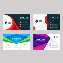 Company Business Card Design Corporate Identity Template