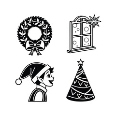 Abstract swirls of color flow together with subtle light effects isolated on transparent background