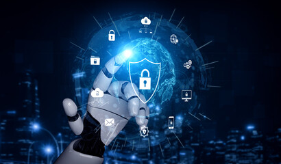 AI artificial intelligence strengthens cybersecurity with intelligent threat detection, virtual assistant alerts, and proactive protection agAI artificial intelligencenst digital breaches. Vouch