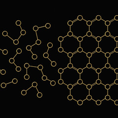 abstract background with bubbles