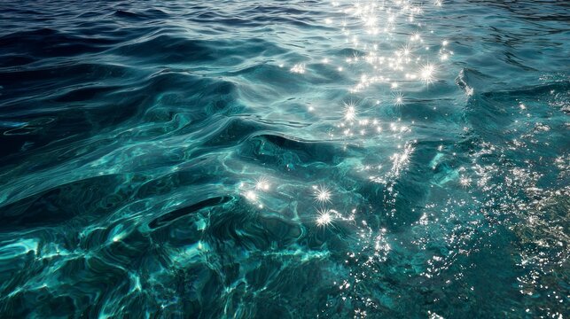 Ocean water surface texture