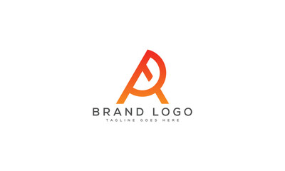 letter RA logo design vector template design for brand.