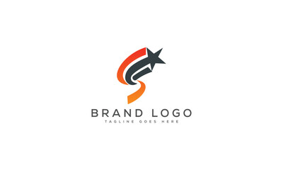 letter CS logo design vector template design for brand.