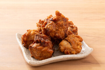 鶏の唐揚げ（味噌味）