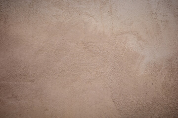 Warm Brown Plaster Wall Background Texture with Natural Rough Surface