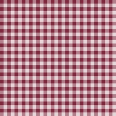 Red Velvet Gingham Checkered Seamless Pattern Background