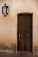 old wooden door