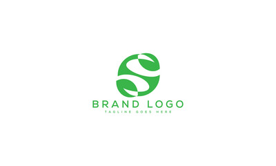 letter S logo design vector template design for brand.