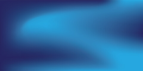 Simple Blue gradient studio room, abstract background pattern, walls and floor reflect neon lights. art