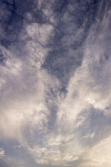  beautiful sky and clouds at sunset