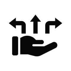 opportunity glyph icon illustration vector graphic.eps