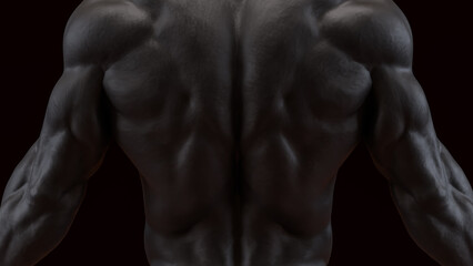 The Human Body for Science or medical concept 3d Rendering.