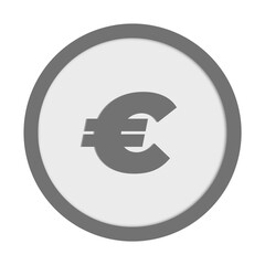 Obraz premium Euro Currency Symbol Vector Illustration