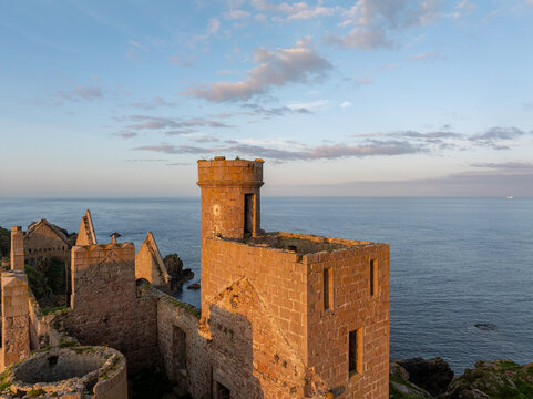 Slains castle scottland tower 
