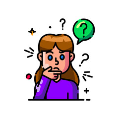 man with question mark