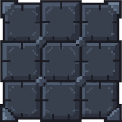 Naklejka premium Pixel art tile featuring four distinct squares arranged in a grid pattern.