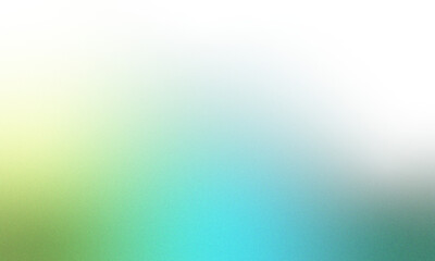 Abstract gradient background with green and blue tones isolated on transparent background