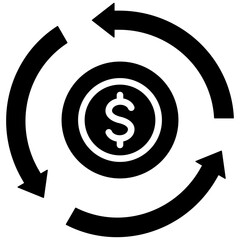 Money Circulation Icon